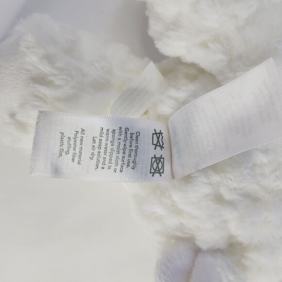 2020 Carters White Billy Goat Plush Baby Toy Stuffed Farm Animal Lovey 67996 NWT - Picture 12 of 13